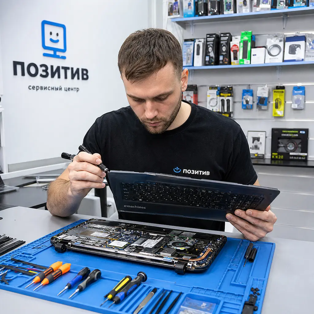 заменить клавиатуру на ноутбуке Emachines в Железнодорожном