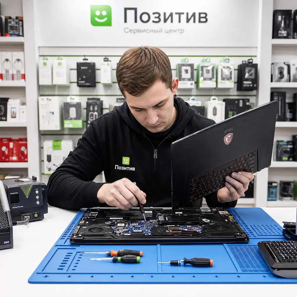 заменить клавиатуру на ноутбуке MSI в Железнодорожном