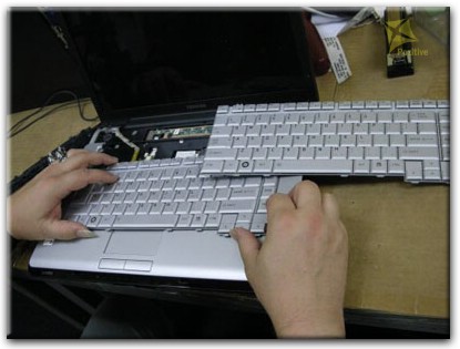 Ремонт клавиатуры на ноутбуке Toshiba в Железнодорожном