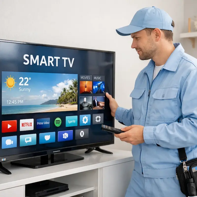Настройка Smart TV в Железнодорожном
