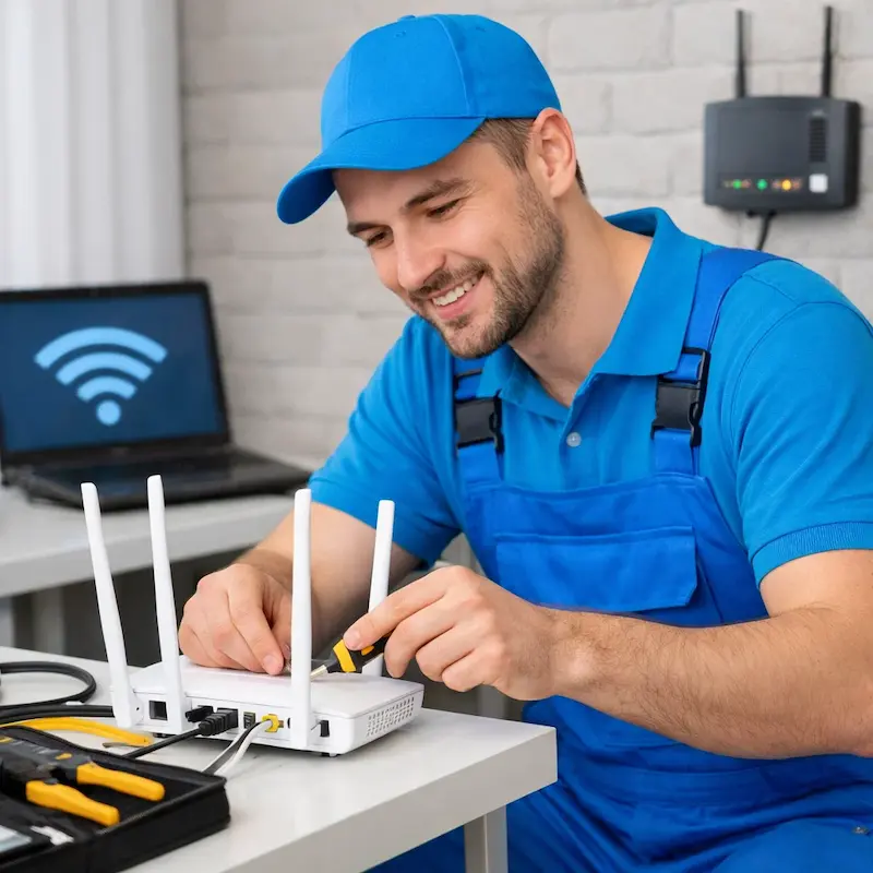 Настройка Wi - Fi в Железнодорожном