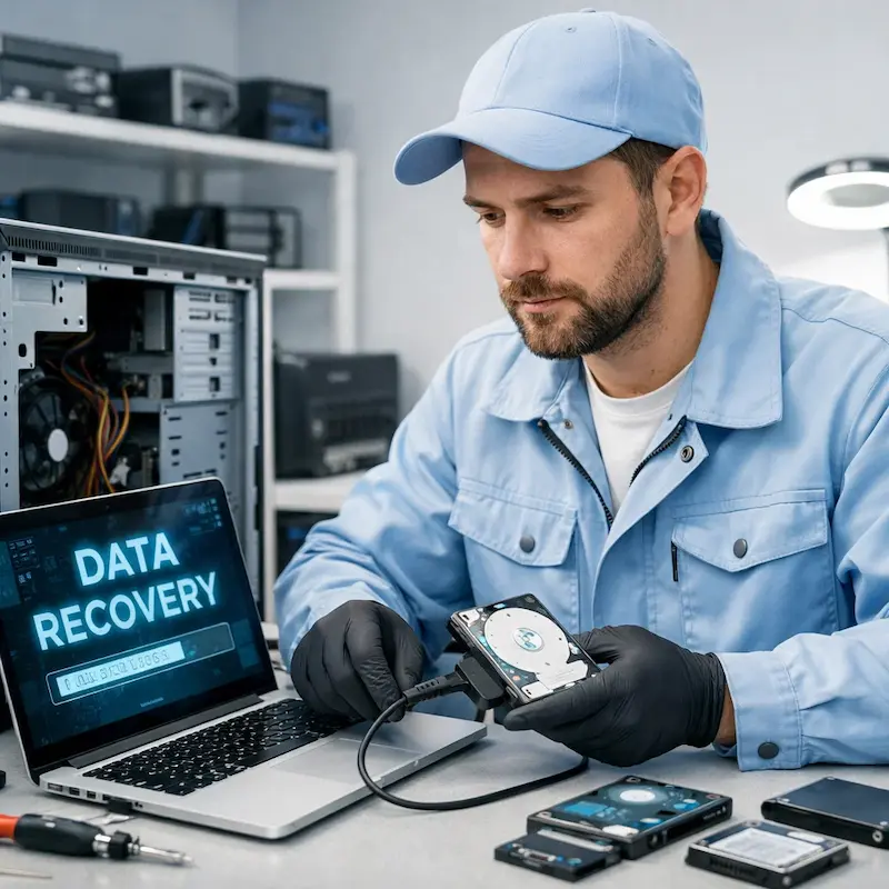 Восстановление файлов в Железнодорожном