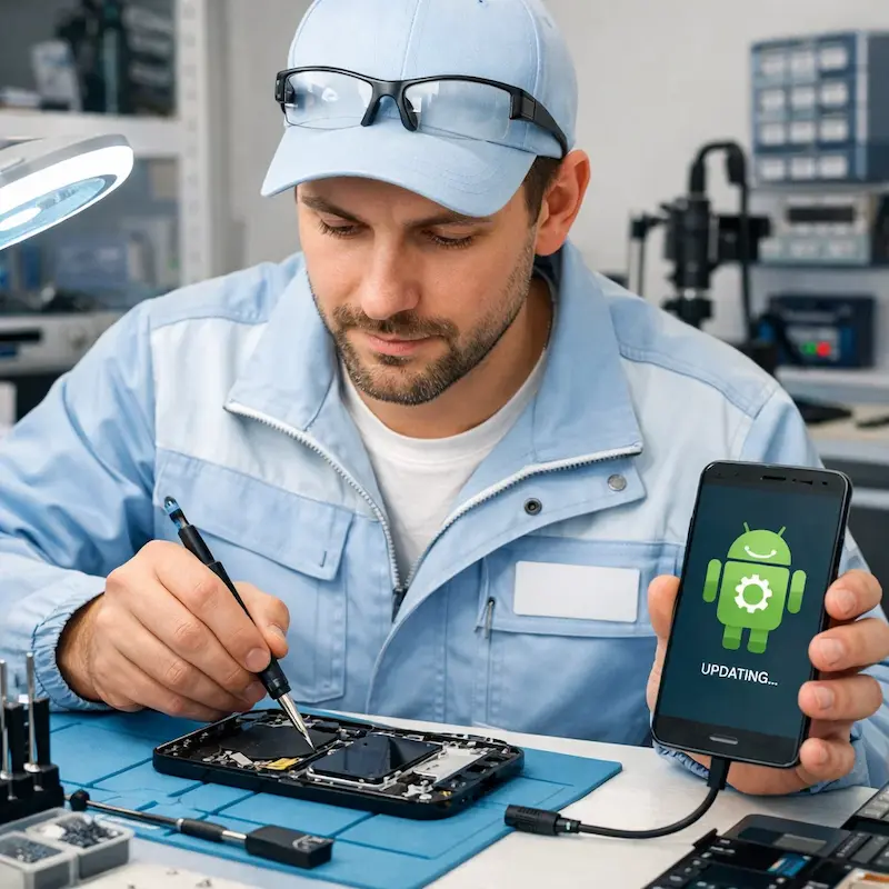 Настройка системы Android в Железнодорожном