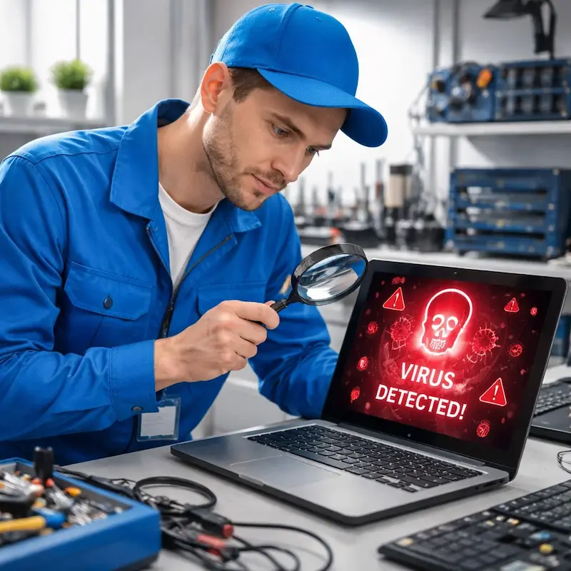 Поиск компьютерных вирусов в Железнодорожном